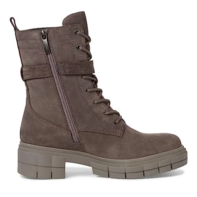 Abbildung von Tamaris Comfort Cowboy/Bikerstiefelette, Damen, Größe: 40, Anthracite Schuhe