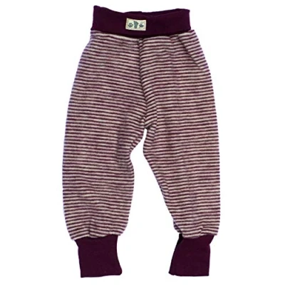 Abbildung von Cosilana, Baby Body Langarm, 70% Wolle, 30% Seide (Braun/Natur, 74/80)