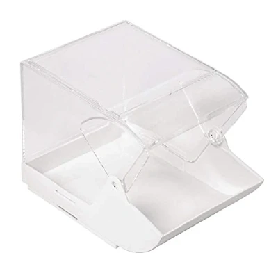 Abbildung von APS 11884 Universal Box mit aufklappbare Frontdeckel, Polypropylen, 23 x 14, 5 15 cm, Weiß