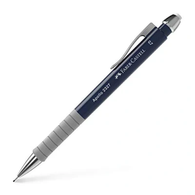 Abbildung von FABER CASTELL 232703 Druckbleistift Apollo, Mine 0,7 mm, dunkelblau, 1 Stück