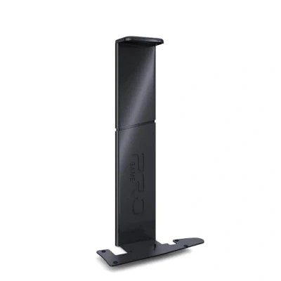 Abbildung von PAXO Stylische PS5 SLIM Wandhalterung für Disc &amp; Digital Version Stromanschluß Links Playstation 5 Wandhalterung, Zubehör, schwarz