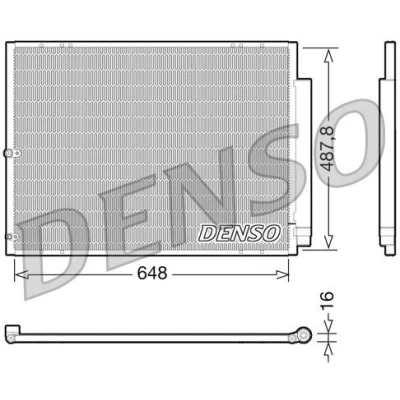 Abbildung von DENSO DRM46037 Kühler, Motorkühlung 510 366 34
