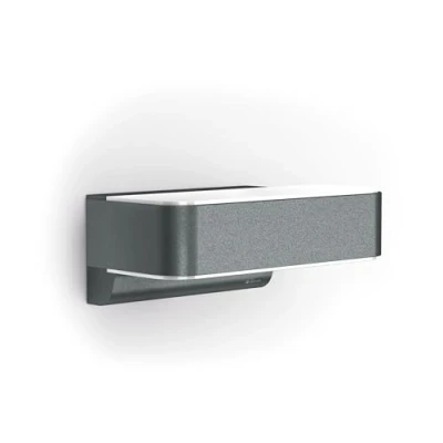 Abbildung von Steinel LED Außenleuchte L 810 C Connect, smarte Wandleuchte, dimmbar, bedienbar per App, 9.8 W, 3000 K, Anthrazit