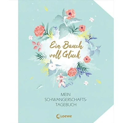 Abbildung von Ein Bauch voll Glück: Mein Schwangerschaftstagebuch Eintragbuch, Geschenkbuch für werdende Mütter
