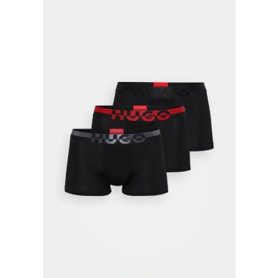 Abbildung von HUGO Underwear Boxershorts »TRUNK TR. SPLIT LOGO«, (3 St.), enganliegend, kurzes Bein