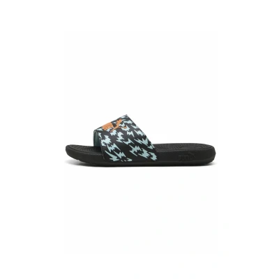 Abbildung von PUMA COOL CAT 2.0 Poised 2 Race PS Schiebe Sandalen, Black ORANGE GLO Safe Lake, 31 EU