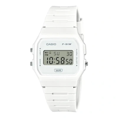 Abbildung von Casio Unisex Digitaluhr, Größe: One Size, White