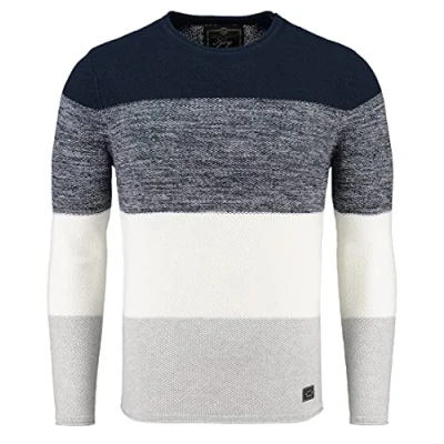 Abbildung von Key Largo JOGI Round NECK Strickpullover, Herren, Größe: Small, Marine