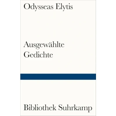 Abbildung von Ausgewählte Gedichte: Neugriechisch und deutsch (Bibliothek Suhrkamp)