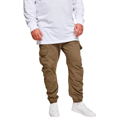 Abbildung von Urban Classics Herren Cargo Jogging Pants Hose, olive, XXL