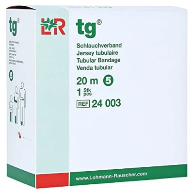 Abbildung von Tg Schlauchverband Größe 5 20 m weiss 24003