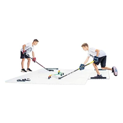 Abbildung von Hockey Revolution Tiles 8 Dryland Bodenfliesen (0,9 m2) Glatte ineinandergreifende Trainingsfläche zum Aufkleben, Schießen, Vorbeigehen geeignet für den Innen und Außenbereich