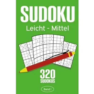 Abbildung von Sudoku Leicht Mittel: Buch mit 320 Leichten bis Mittelschweren Rätseln für Erwachsene