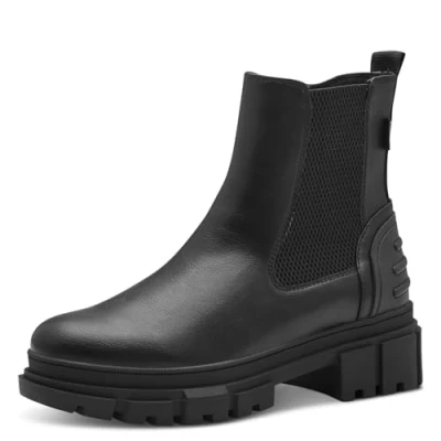 Abbildung von s.Oliver Plateaustiefelette, Damen, Größe: 38, Black Schuhe
