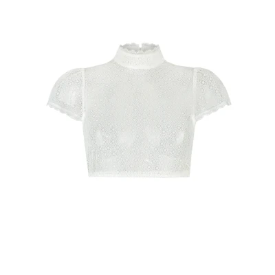 Abbildung von Stockerpoint Damen Cheria Dirndlbluse, Creme, 40