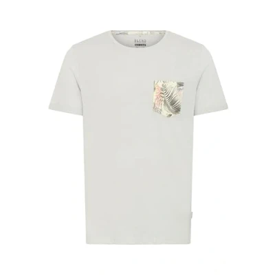Abbildung von Blend Bhflorens Tshirt print, Herren, Größe: Large, Chip grey