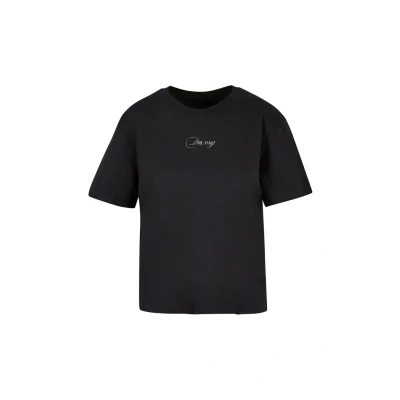 Abbildung von Mister Tee Dreamy Tshirt print, Damen, Größe: 5XL, Black