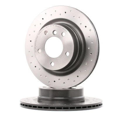 Abbildung von BREMBO XTRA LINE 09.9793.1X Bremsscheibe 300 20 5 gelocht/innenbel. beschichtet hochgekohlt mit Schrauben BMW: 3 Saloon, 2 Coupe, Touring