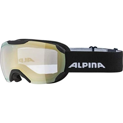Abbildung von ALPINA PHEOS S V Selbsttönende, Beschlagfreie &amp; Bruchsichere Skibrille Mit 100% UV Schutz Für Erwachsene, black matt, One Size