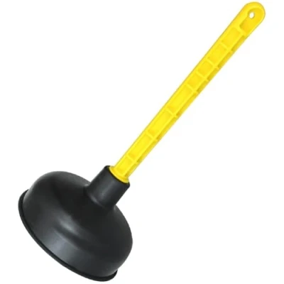 Abbildung von Mario10 Saugglocke Pümpel mit 140 mm. Durchmesser Pömpel starker Saugleistung,WC Entsperrer, robustes Badezimmer Abflussreiniger Made in EU.