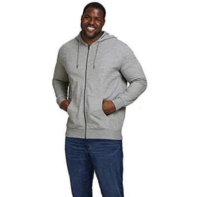 Abbildung von JACK &amp; JONES Male Kapuzenjacke Plus Size Einfarbig