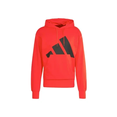 Abbildung von adidas Sportswear Essentials BIG Kapuzenpullover, Herren, Größe: Large, Pure ruby black