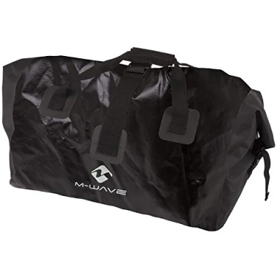 Abbildung von M Wave 122522 UNI BAG Universaltasche, Auch Für Einspur gepäck fahrradanhänger &amp;gtsingle 40&lt; Geeignet, schwarz, ca. 60,5 x 38,5 55,0 cm