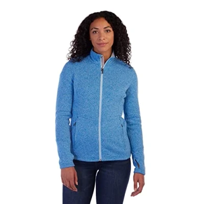 Abbildung von Spyder Damen Soar Fleecejacke, Medium Blue, M EU