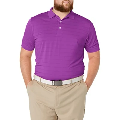 Abbildung von Callaway Opti Dri Herren Golf Poloshirt mit kurzen Ärmeln, Herren, Purple Magic, 4X Large