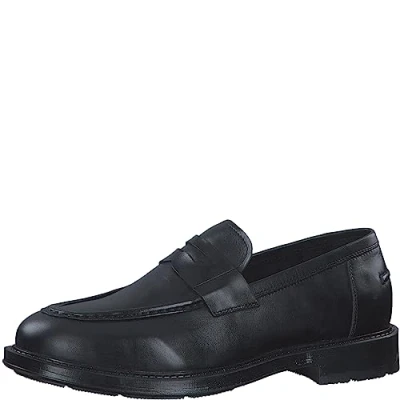 Abbildung von MARCO TOZZI by Guido Maria Kretschmer Herren Loafer aus Leder Elegant, Schwarz (Black), 45