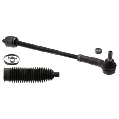 Abbildung von febi BILSTEIN 49082 Spurstange Vorderachse rechts mit Muttern Schellen, Lenkmanschetten Plus VOLKSWAGEN: Polo V Hatchback