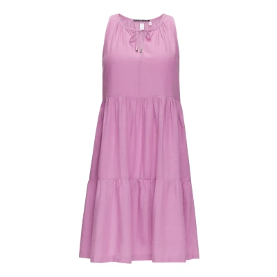 Abbildung von QS Freizeitkleid, Damen, Größe: 40, Lavendel