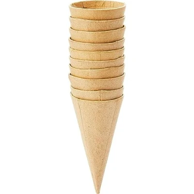 Abbildung von Creativ Company 100263 Kegel, 10 Stück, H: 8 cm, T: 4 cm