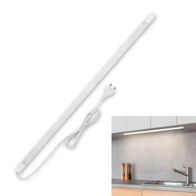 Abbildung von REV Unterbauleuchte Küche LED V800 Schrankbeleuchtung 80cm, 20.000h, Leiste 12W, 1020lm, 3000K, weiß