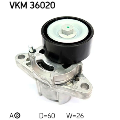 Abbildung von SKF VKM 36020 Spannrolle DACIA: Duster Off Road, Logan I Saloon, RENAULT: CLIO 2, LAGUNA 2