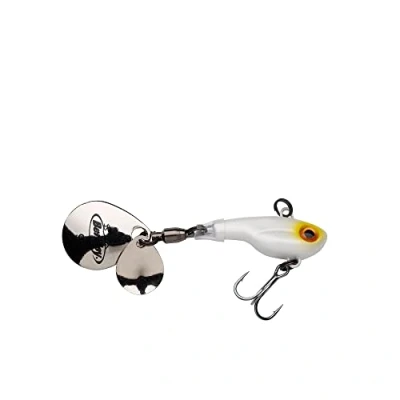 Abbildung von Berkley Pulse Spintail Perch Barsch Angelköder, Pearl, 5cm 5 g