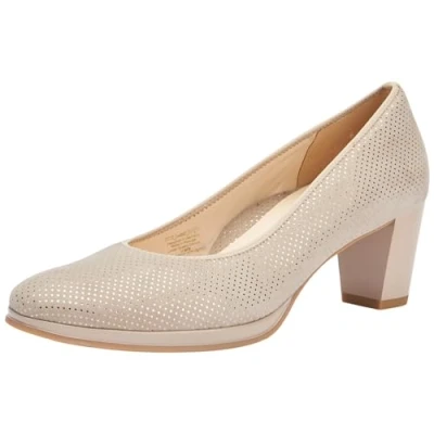 Abbildung von ara Damen Orly Pumps, Sand, 38 EU