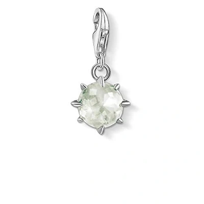 Abbildung von Thomas Sabo Damen Charm Anhänger Geburtsstein August Club 925 Sterling Silber 1786 465 33