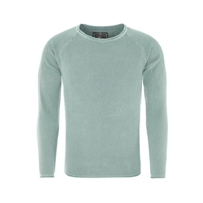 Abbildung von Key Largo MST Thomas Round NECK Strickpullover, Herren, Größe: Large, Bambus (410)