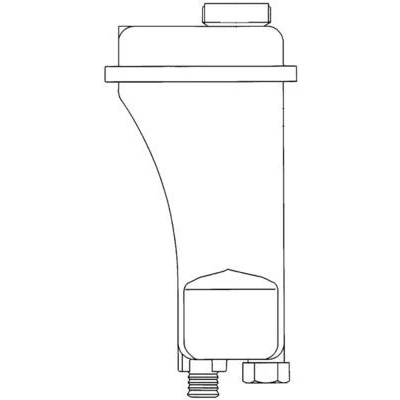 Abbildung von MAHLE ORIGINAL CRT 51 000S Ausgleichsbehälter BMW: 5 Saloon, Touring, 3 Coupe