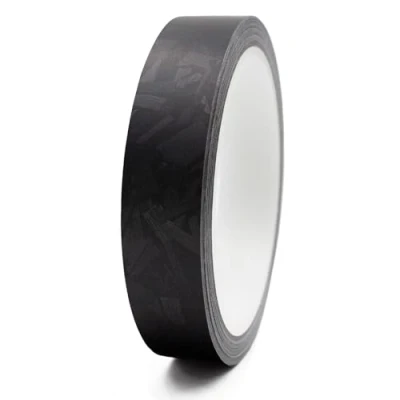 Abbildung von Finest Folia 8,5 Meter Forged Carbon Zierstreifen Auto LKW Motorrad Boot Modellbau Basteln DIY Deko Dekorstreifen Klebestreifen selbstklebend wetterfest (Schwarz Matt Carbon, 20mm)