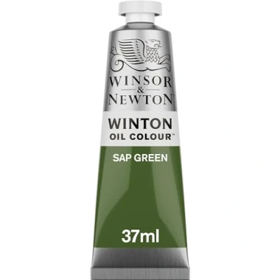 Abbildung von Winsor &amp; Newton 1414599 Winton, feine hochwertige Ölfarbe 37ml Tube mit gleichmäßiger Konsistenz, Lichtbeständig, hohe Deckkraft, Reich an Farbpigmenten Saftgrün
