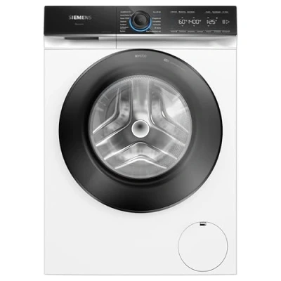 Abbildung von Siemens WG44B20Z0 Waschmaschine iQ700, Frontlader mit 9kg Fassungsvermögen, 1400 UpM, speedPack XL, Antiflecken System, Home Connect, Weiß, 60cm