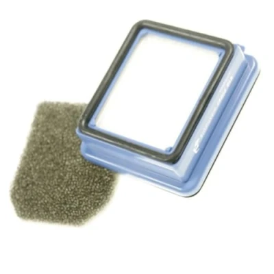 Abbildung von AEG ASKW1 Filterset (Doppelpack, 1 Vormotorfilter, Hygienefilter, Staubsauger Filter, waschbar, regelmäßiger Filtertausch, verbesserte Saugleistung, passgenau, für QX6, QX7, QX8 2, blau/grau)
