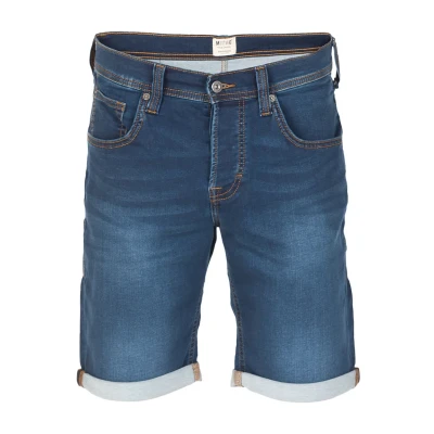 Abbildung von Mustang Chicago Jeans Shorts, Herren, Größe: 34, Denim mid blue