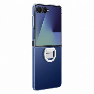 Abbildung von Samsung Galaxy Z Flip 7 Hülle Kunststoff Original Backcover/Hard Case Handyhülle Transparent