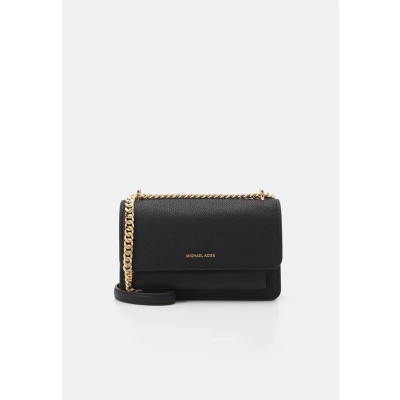 Abbildung von Michael Kors Claire Shoulder Umhängetasche, Damen, Größe: One Size, Black
