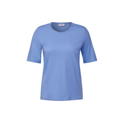 Abbildung von Cecil Tshirt basic, Damen, Größe: XXL, Blau