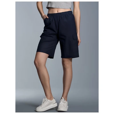 Abbildung von Trigema Damen 515095 Bermuda, Blau (blau 046), 36 (Herstellergröße: S)