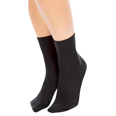 Abbildung von GLAMORY Damen Soft Micro Freizeitsocken, 40 DEN, Schwarz, One Size